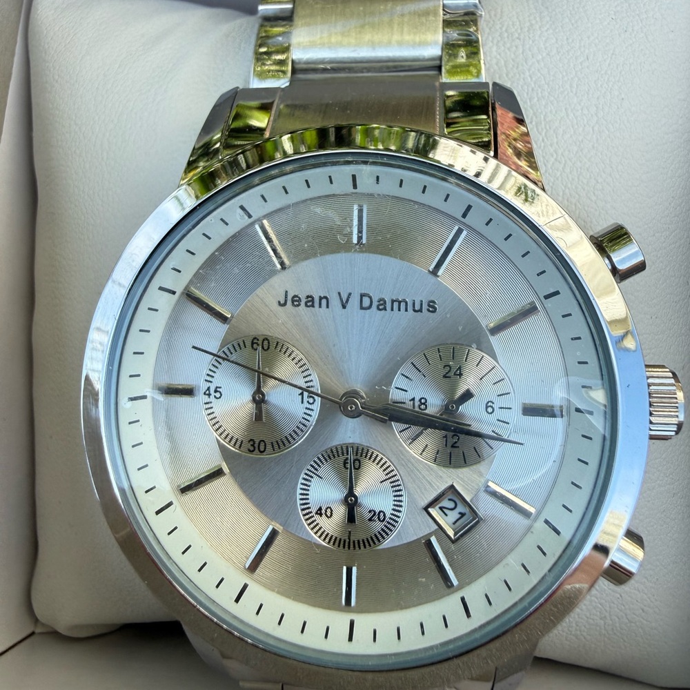 Silver Men's Watch
